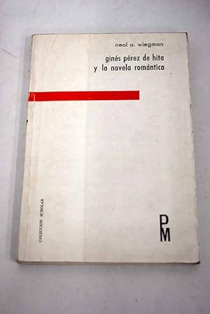Immagine del venditore per Gins Prez de Hita y la novela romntica venduto da Alcan Libros