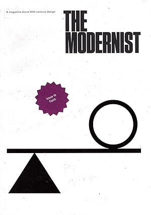 Imagen del vendedor de The Modernist : Issue 19 - Faith a la venta por Pendleburys - the bookshop in the hills