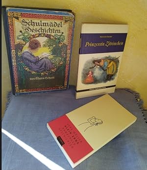 Seller image for Konvolut Mdchengeschichten: Schulmdelgeschichten (1920) + Klein-Erna : Hamburger Geschichten + Prinzessin Zitrinchen for sale by AnimaLeser*Antiquariat