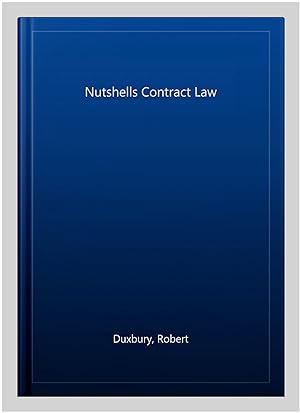 Imagen del vendedor de Nutshells Contract Law a la venta por GreatBookPrices