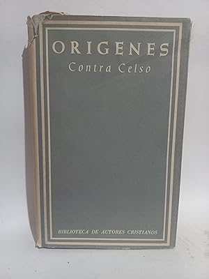 Orígenes Contra Celso - Primera edición