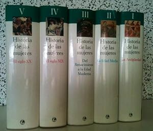 Imagen del vendedor de Historia de las mujeres en occidente. Obra completa en 5 tomos.1. La antigedad. 2. La edad media. 3. Del renacimiento a la edad moderna.4. El siglo XIX . 5. El siglo XX a la venta por Librera Torres-Espinosa