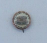 Seller image for Stockholder? I Am! R.U.? Masonic Temple. Pinback for sale by Mare Booksellers ABAA, IOBA