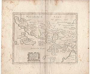 Antique Print-EPIRUS-GREECE-IONIAN SEA-CORFU-Cluver-1697