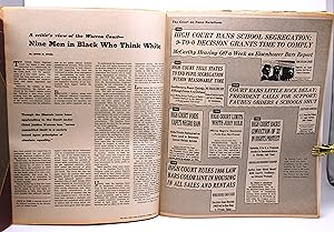 Immagine del venditore per "A CRITIC'S VIEW OF THE SUPREME COURT: NINE MEN IN BLACK WHO THINK WHITE." New York Times Magazine. October 13, 1968 venduto da Tennyson Williams Books and Fine Art