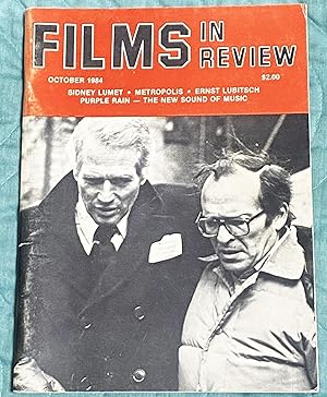 Films in Review, October 1984, featuring Paul Newman and Sidney Lumet, from The Verdict