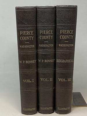 HISTORY OF PIERCE COUNTY WASHINGTON (THREE VOLUME SET)