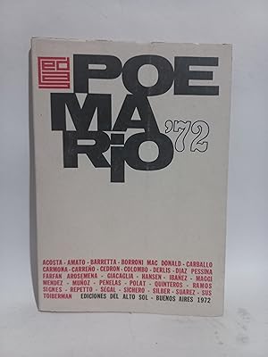 Seller image for Poemario '72 - Muy raro for sale by Libros de Ultramar Alicante