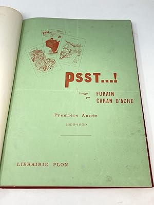 Imagen del vendedor de PSST.! IMAGES PAR FORAIN CARAN D'ACHE (Complete Run - 85 Issues); (Anti-Semitica) a la venta por Aardvark Rare Books, ABAA