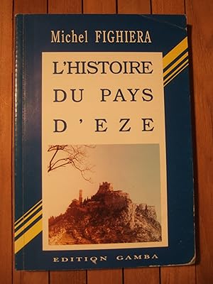 Seller image for L'Histoire du pays d'Eze for sale by Domifasol