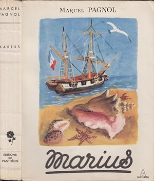 Image du vendeur pour Marius : pice en 4 actes et 6 tableaux . [Paris, Thtre de Paris, 9 mars 1929.] 10 aquarelles de Grard Cochet . mis en vente par PRISCA