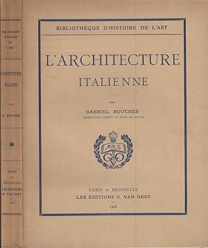 Seller image for L'architecture italienne for sale by PRISCA