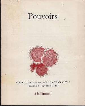 Bild des Verkufers fr Nouvelle Revue de psychanalyse 8 POUVOIRS zum Verkauf von PRISCA