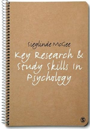 Bild des Verkufers fr Key Research and Study Skills in Psychology zum Verkauf von WeBuyBooks