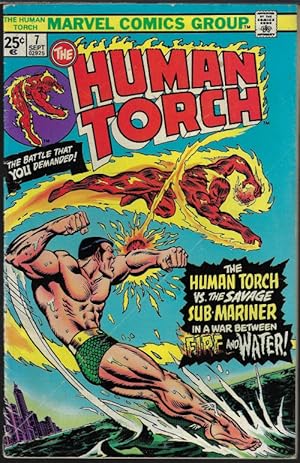 Image du vendeur pour THE HUMAN TORCH: Sept #7 mis en vente par Books from the Crypt