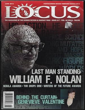 Imagen del vendedor de LOCUS the Newspaper of the Science Fiction Field: #617, June 2012 a la venta por Books from the Crypt