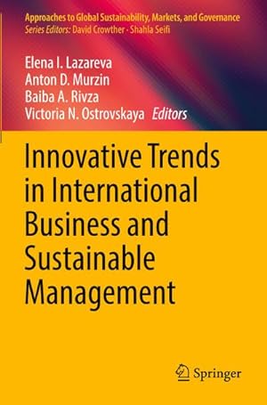 Imagen del vendedor de Innovative Trends in International Business and Sustainable Management a la venta por BuchWeltWeit Ludwig Meier e.K.