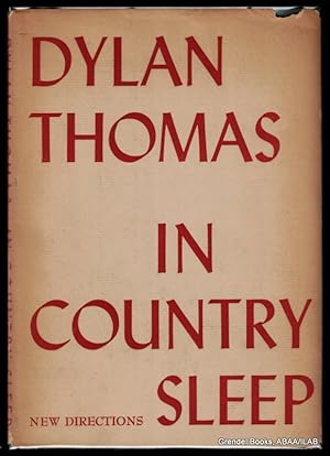 Seller image for In Country Sleep and Other Poems. for sale by Grendel Books, ABAA/ILAB