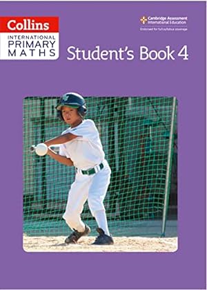 Bild des Verkufers fr Students Book 4 (Collins International Primary Maths) zum Verkauf von WeBuyBooks