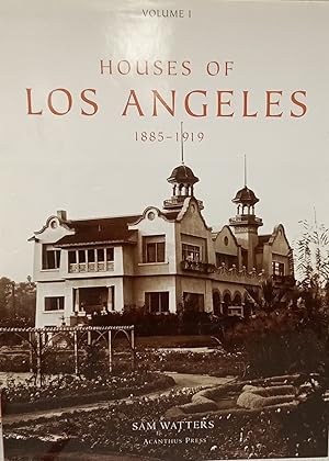 Immagine del venditore per Houses of Los Angeles, 1885-1919 (Urban Domestic Architecture Series, Vol. 1) venduto da PSBooks