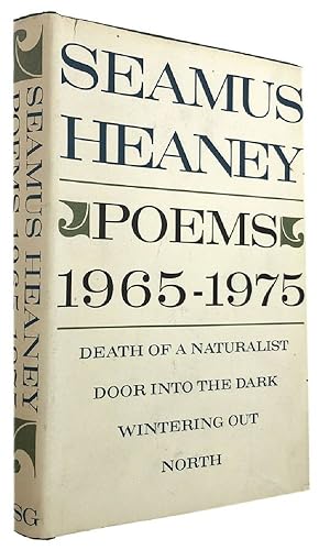 Image du vendeur pour POEMS, 1965-1975: Death of a Naturalist, Door into the Dark, Wintering Out, North mis en vente par Kay Craddock - Antiquarian Bookseller