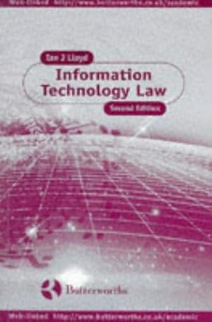 Bild des Verkufers fr Information Technology and the Law zum Verkauf von WeBuyBooks