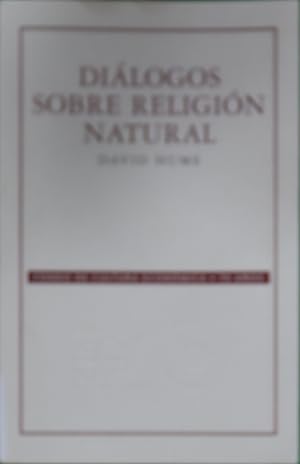 Imagen del vendedor de Dilogos sobre religin natural a la venta por Librera Alonso Quijano