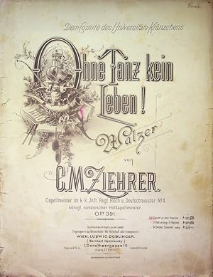 Seller image for Ohne Tanz kein Leben!: Walzer. for sale by Studio Bibliografico Adige