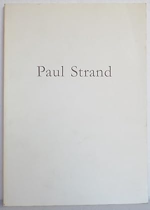Seller image for Paul Strand: Zur Stockeregg Katalog Nr. 5 for sale by The Wild Muse