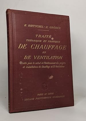 Seller image for Trait thorique et pratique de chauffage et de ventilation for sale by crealivres