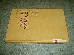 Seller image for Scientific sociology theory and method. (= Prentice-Hall Sociology Series). for sale by Antiquariat Andree Schulte