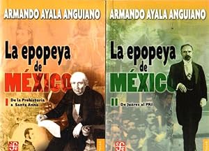 Imagen del vendedor de La epopeya de Mxico I y II . a la venta por Librera Astarloa