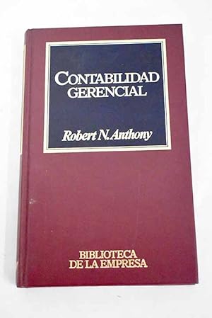 Imagen del vendedor de Contabilidad gerencial a la venta por Alcan Libros