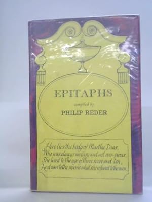 Seller image for Epitaphs for sale by World of Rare Books