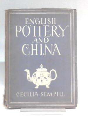 Imagen del vendedor de English Pottery and China a la venta por World of Rare Books