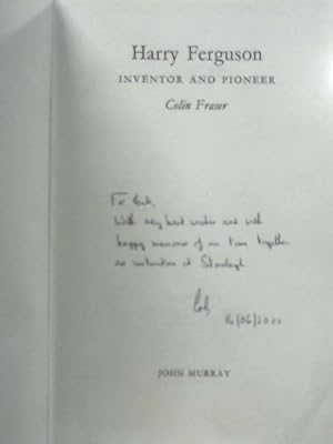 Image du vendeur pour Harry Ferguson: Inventor and Pioneer mis en vente par World of Rare Books