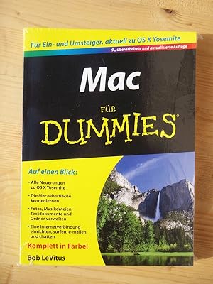 Mac für Dummies [9., überarb. und aktualisierte Auflage 2015]