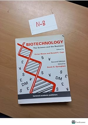 Seller image for Biotechnology The Science and the Business 2nd edition Edited by Vivian Moses and Ronald E. Cape for sale by UK LAW BOOK SELLERS LTD