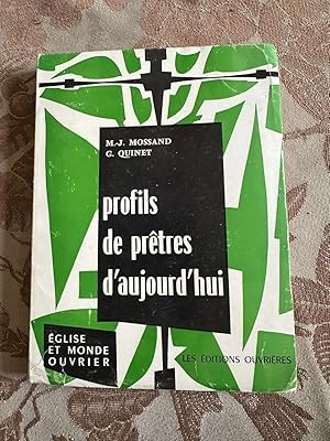 Seller image for Profils de prtres d'aujourd'hui for sale by Dmons et Merveilles