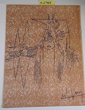 Wifredo Lam. Suites No.3 - Avril 1963.
