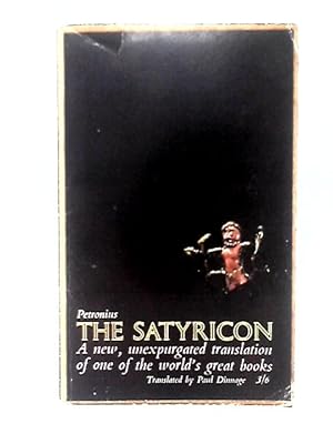 Seller image for The Satyricon of Petronius for sale by World of Rare Books
