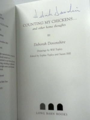 Seller image for Counting My Chickens. And Other Home Thoughts for sale by World of Rare Books