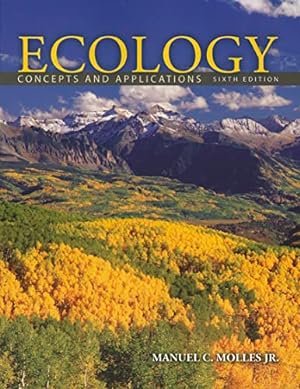 Image du vendeur pour Ecology: Concepts and Applications mis en vente par Krak Dogz Distributions LLC