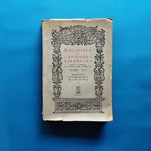 Imagen del vendedor de Dramticos Contemporneos de Lope de Vega. Tomo II. Seleccion de Ramon de Mesonero Romanos. a la venta por Carmichael Alonso Libros