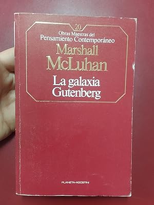 Imagen del vendedor de La galaxia Gutenberg a la venta por Librera Eleutheria
