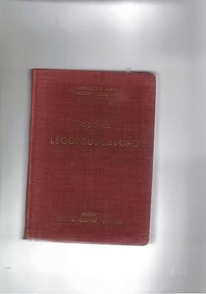 Seller image for Codice delle leggi sul lavoro. for sale by Libreria Gull