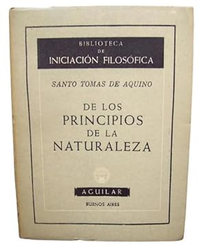 De Los Principios De La Naturaleza