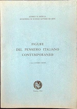 Image du vendeur pour Figure del pensiero italiano contemporaneo mis en vente par Librodifaccia