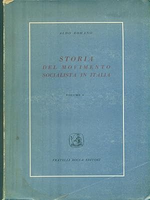 Seller image for Storia del movimento socialista in Italia. Volume 1 for sale by Librodifaccia