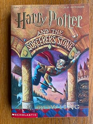 Harry Potter and the Sorcerer's Stone Scholastic Paperback 1st Ed 2nd Print  1999